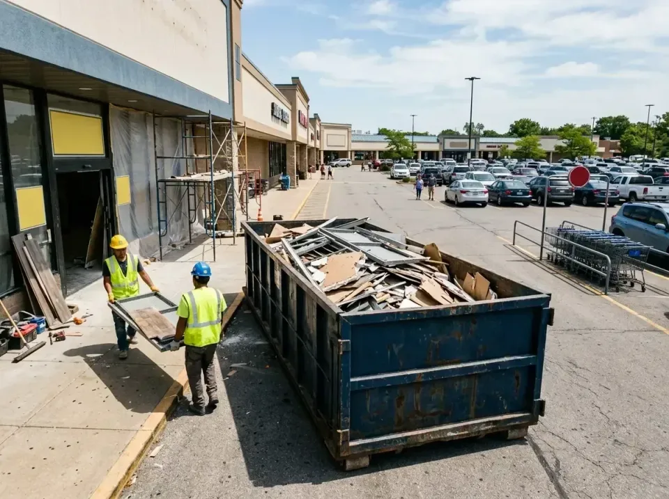 retail-store-renovation-debris-003 — frequently asked questions, Roll-off Dumpster Rentals in Long Prairie, MN